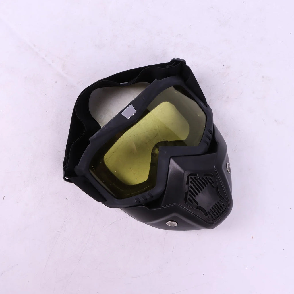 Motorcycle Riding Goggles Mask 1PC Polycarbonate Lens Clear Lens Eye Protection For Off-Ro