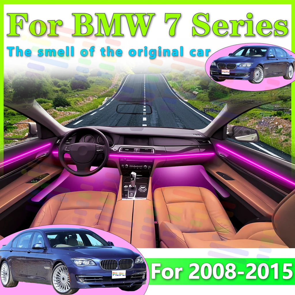 RGB - Ambient Light - for BMW F02 F01 - App Control - Car Interior Lighting | AUTOKITSHOP