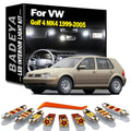 BADEYA 13Pcs LED Interior Reading Door Light Kit For VW Volkswagen Golf 4 MK4 1999 2000 20