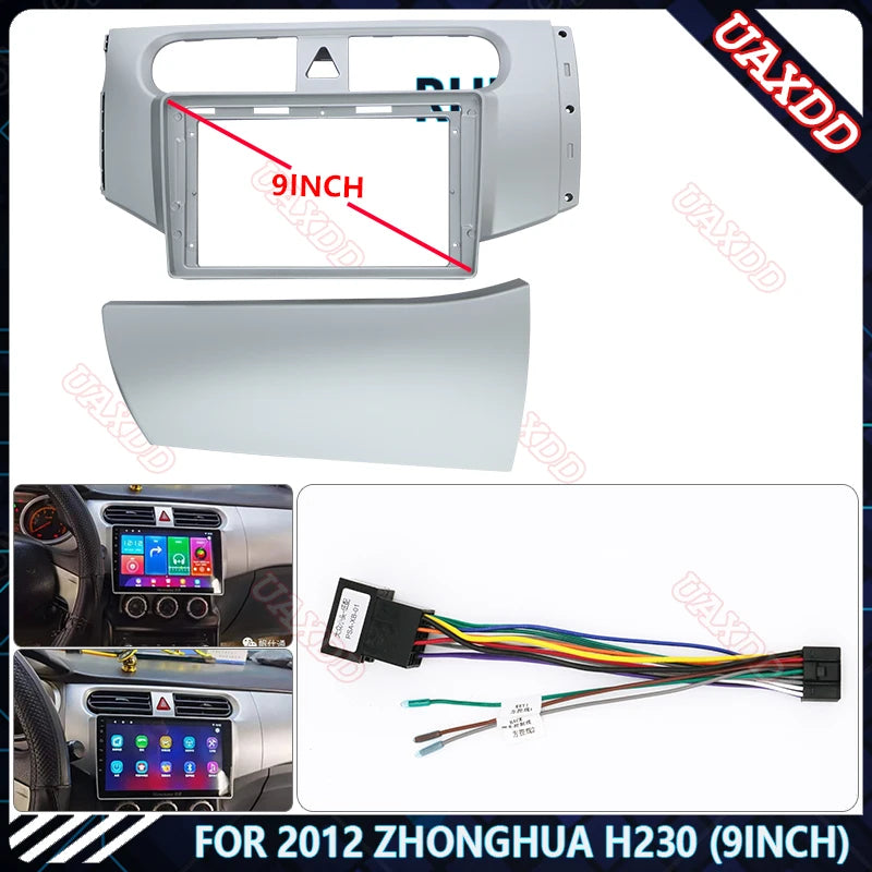 FOR 2012 ZHONGHUA H230 9INCH Car Radio Android Stereo audio screen multimedia video player