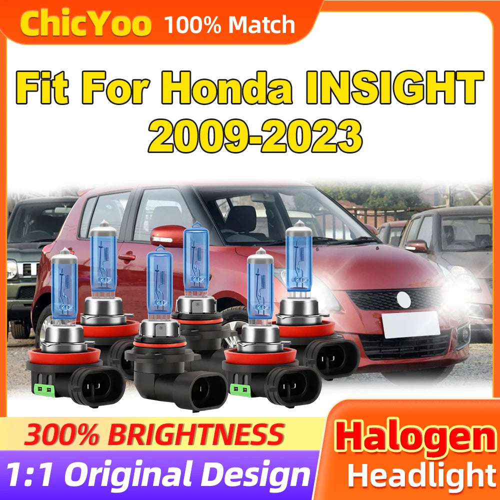 Fit For Honda INSIGHT 2009-2018 2019 2020 2021 2022 2023 36000LM HID Xenon Lamps 300W Canb