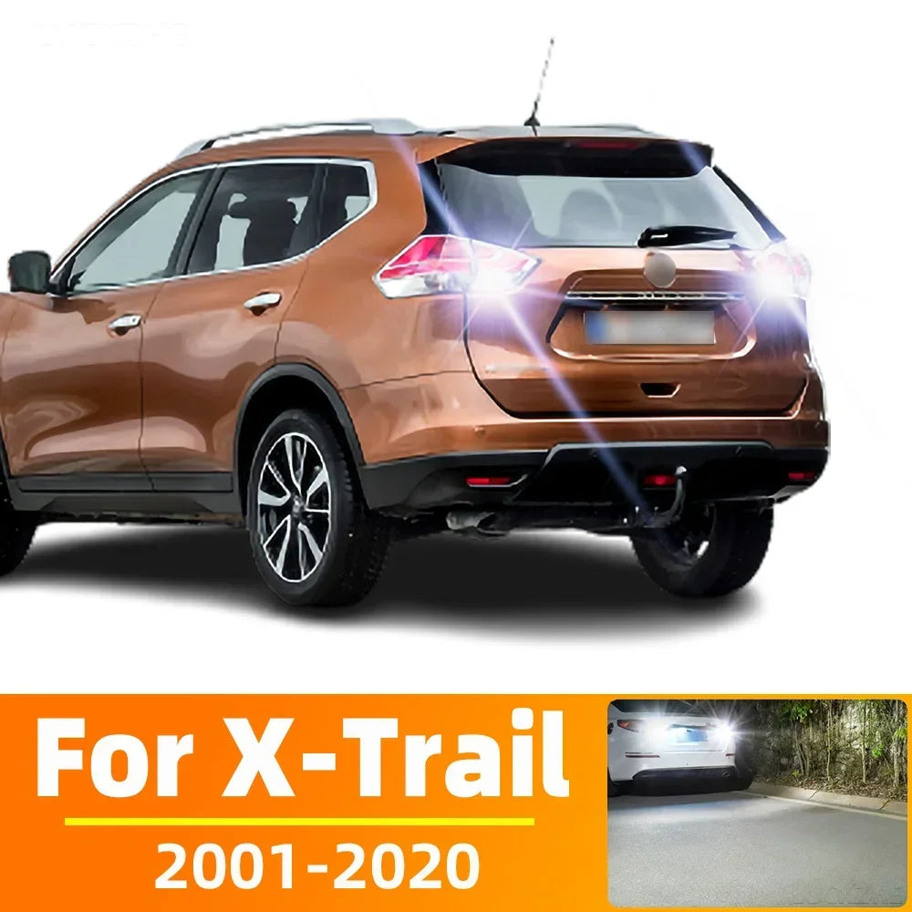 2-Piece LED Interior Light Kit for Nissan X-trail X Trail T30 T31 T32 2001-2015 - Canbus Dome Map Door Trunk Bulbs | ...