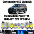 11-Piece LED Interior Light Kit for Mitsubishi Pajero TR4 2002- 2012 - Canbus Dome Map Door Trunk Bulbs | AUTOKITSHOP
