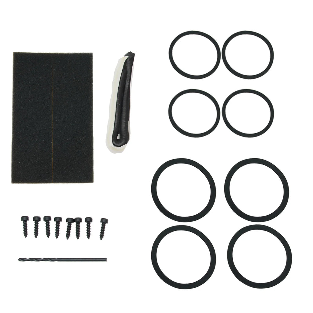 AD Universal Car Horn Washer Adapter 3.5 Inch Holder Loud Speaker Spacers Mat Pad Bracket Auto A - Automotive LED Light