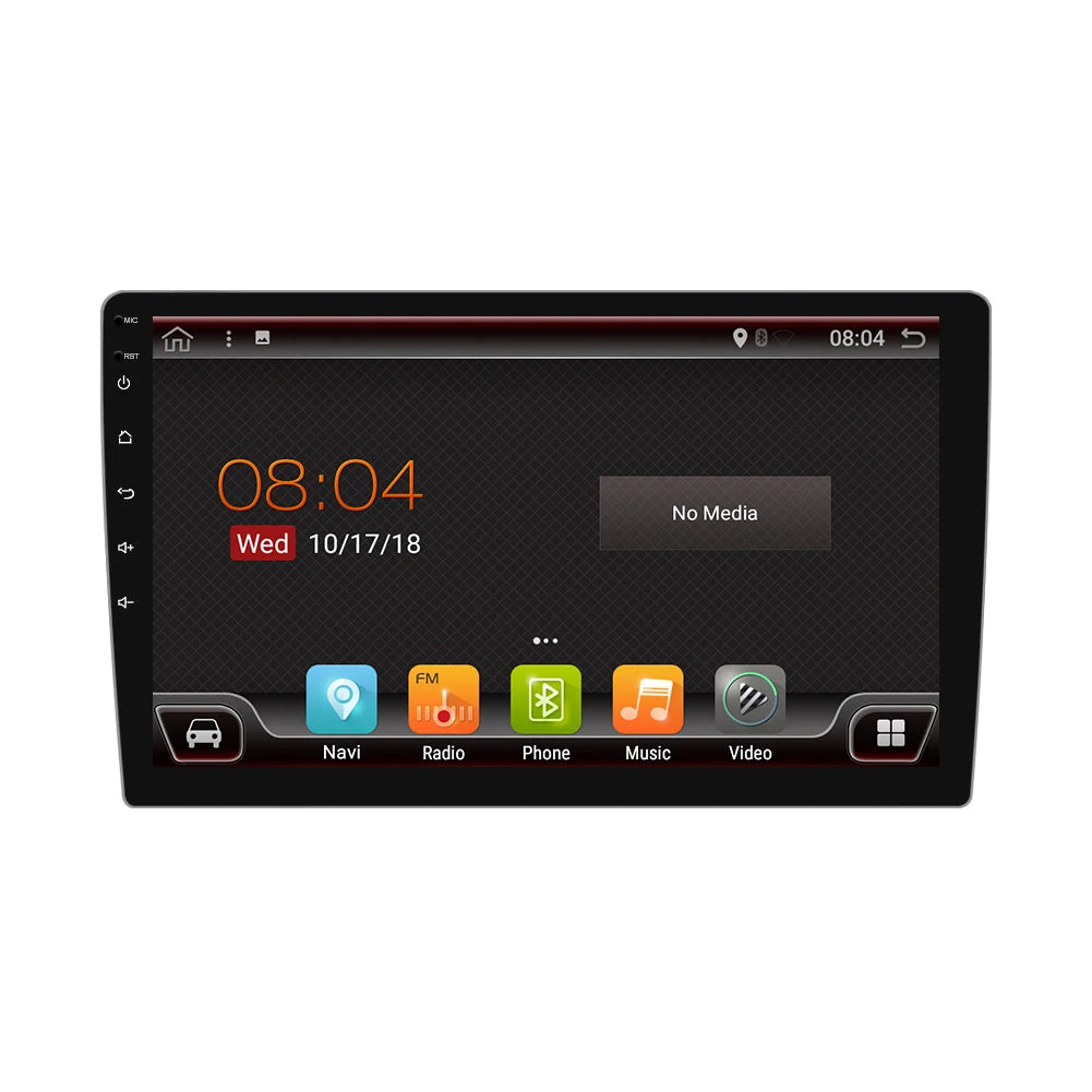10.1" Android 9.0 8core 4+32G Car Multimedia Player 1DIN PX6 bluetooth Radio GPS Touchable