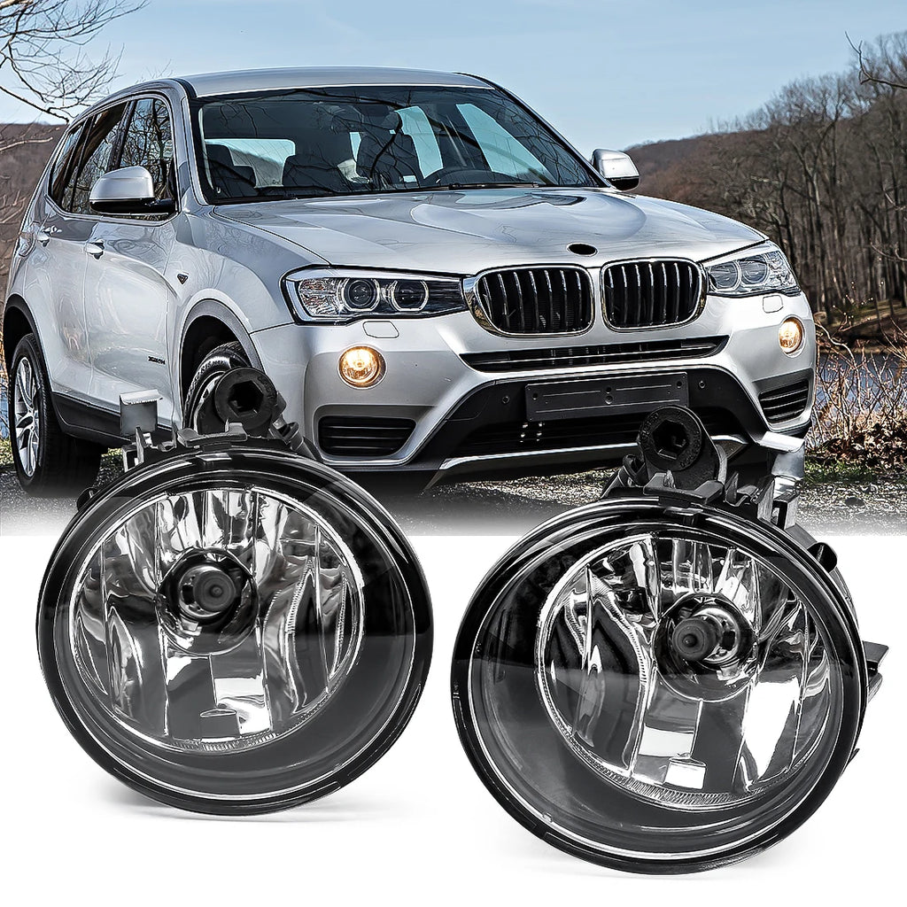 63177238787 63177238788 Fog Lights For BMW X1 X3 F25 X4 F26 X5 F15 X6 F16 2010-2020 Bumper | AUTOKITSHOP
