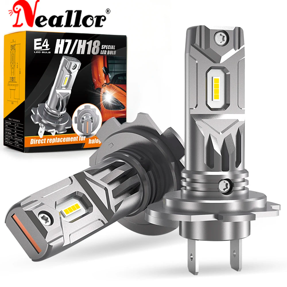 H7 PX26d LED Vehicles Bulbs Headlight High Powerful Automobile Low Beam Car Driving H18 Tu
