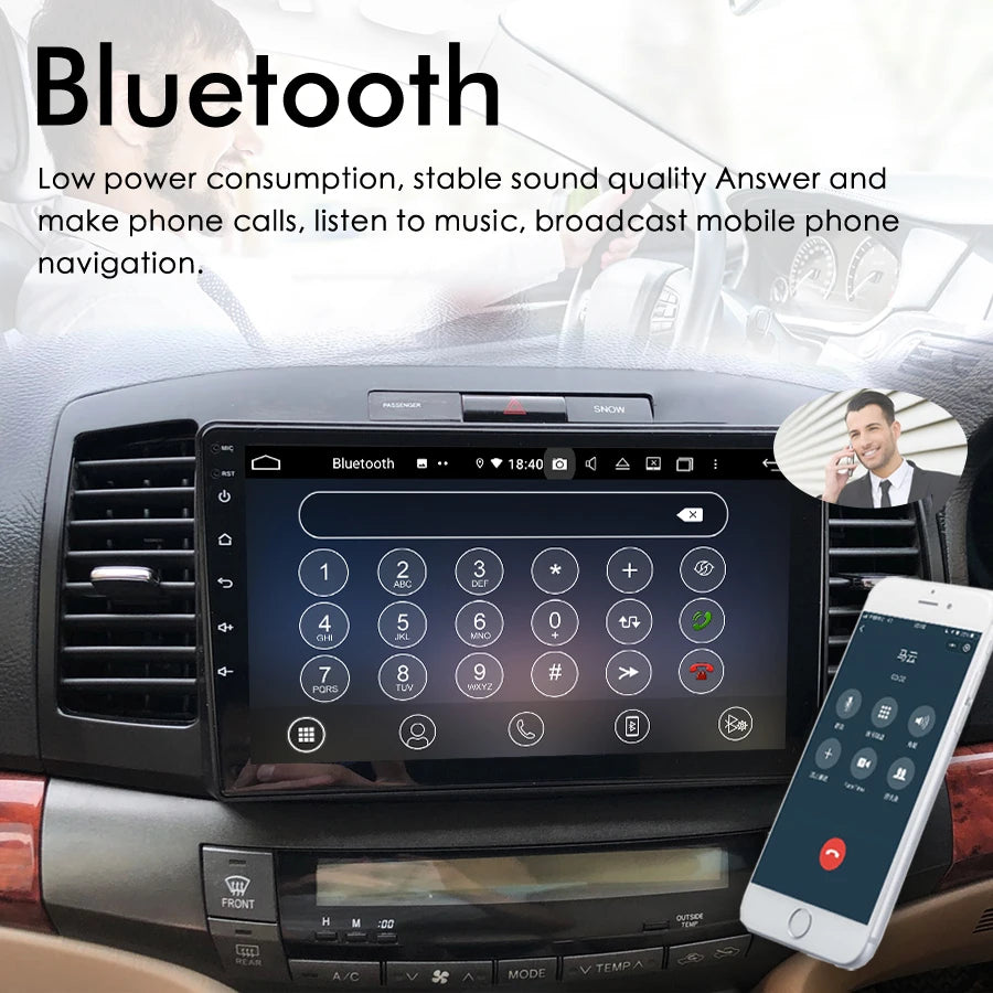 AI Voice Android 14 Car Video Player Radio Upgrade For Toyota Allion Premio T240 Autoradio