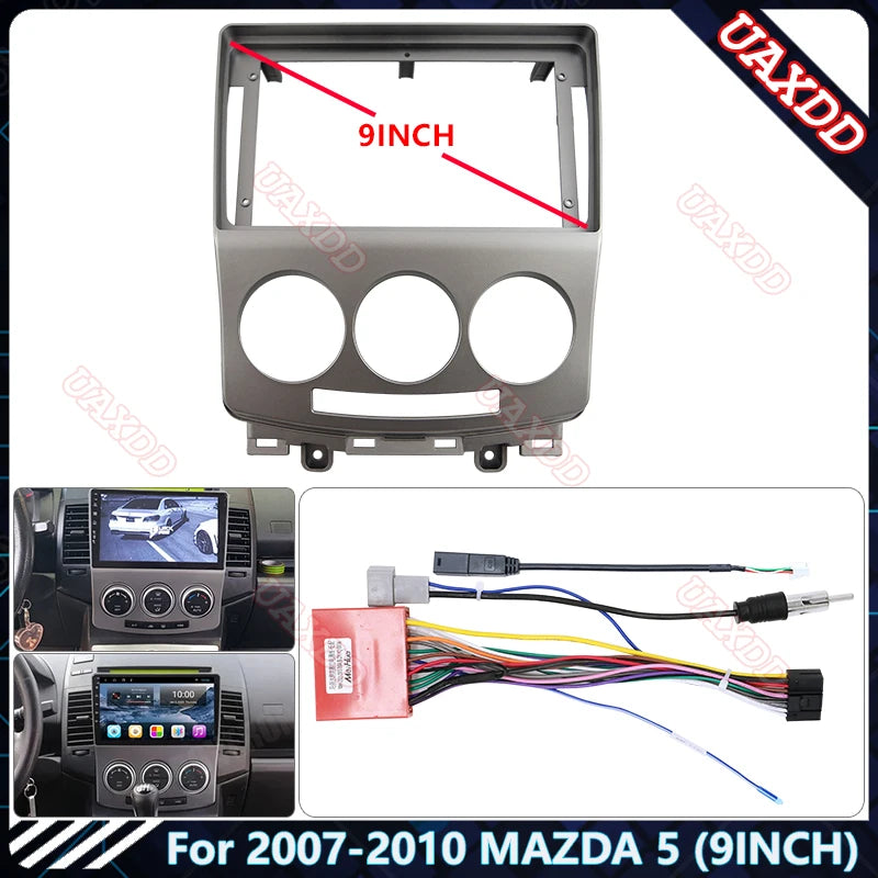 For 2007-2010 MAZDA 5 9INCH Car Radio Android Stereo Audio Screen Multimedia Video Player