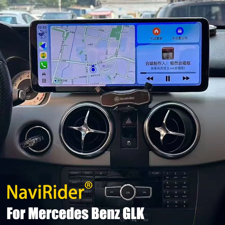 2400x960P Car Radio For Mercedes Benz GLK X204 2009-2015 GPS Navi Android15 BT Wireless Ca | AUTOKITSHOP