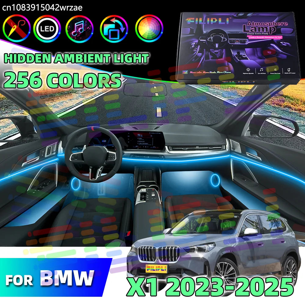 64RGB - Ambient Light - for BMW U12 U11 X1 - App Control - Car Interior Lighting | AUTOKITSHOP