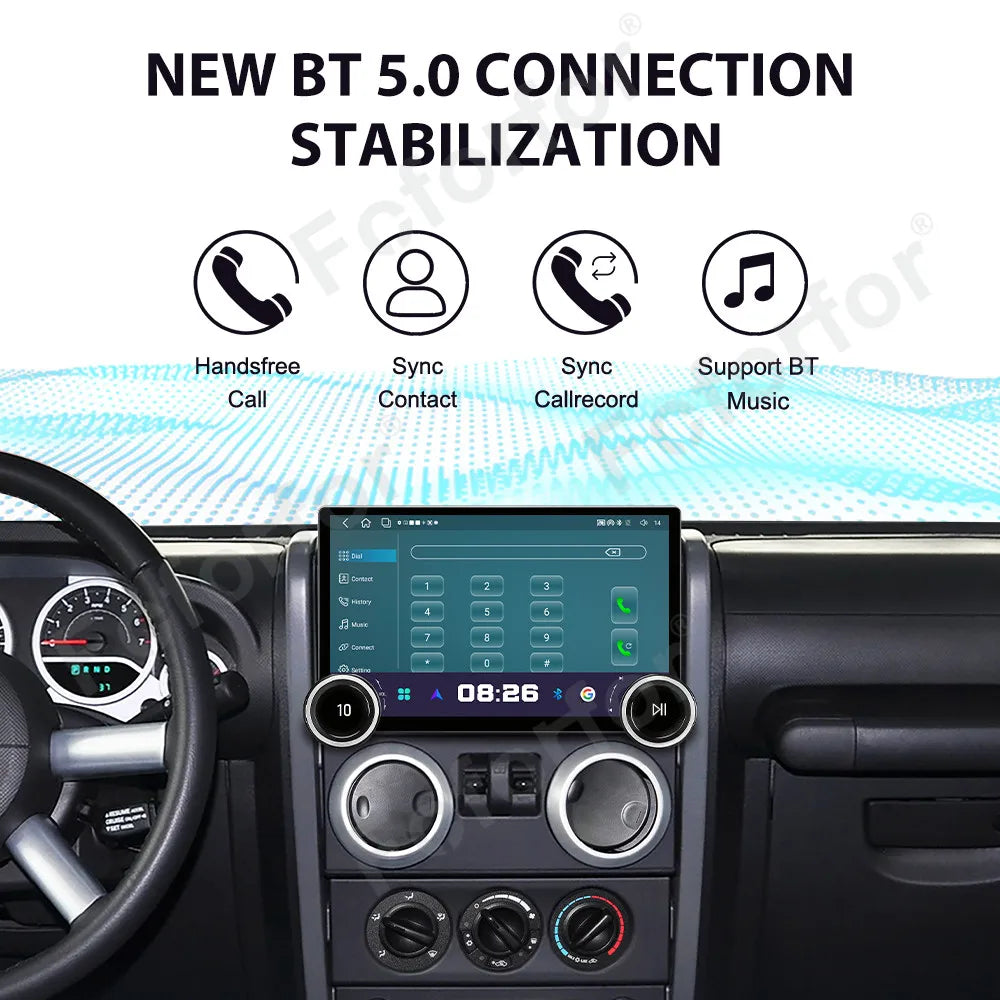 Supreme Large HD Touch Display Android 15 11.5 Inch Wireless CarPlay GPS Navigation Stereo