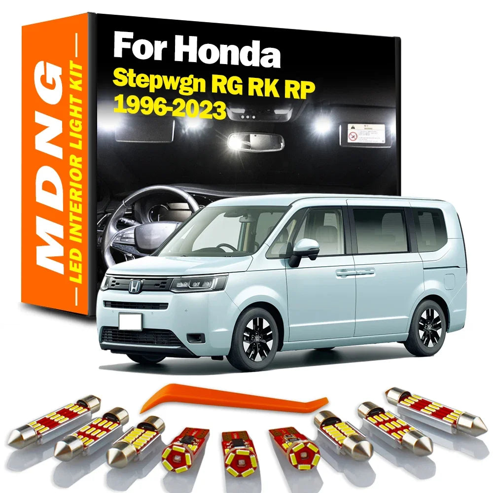LED Interior Light Kit for Honda Stepwgn RG RK RP 1996- 2017 - Canbus Dome Map Door Trunk Bulbs | AUTOKITSHOP