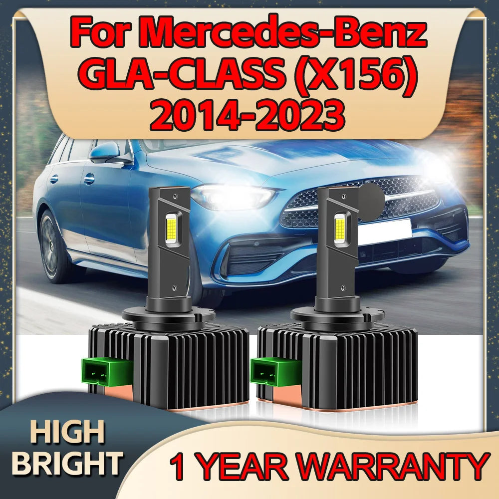 30000LM D3S LED Headlights HID Bulb Canbus Car Light For MERCEDES-BENZ GLA CLASS X156 2014