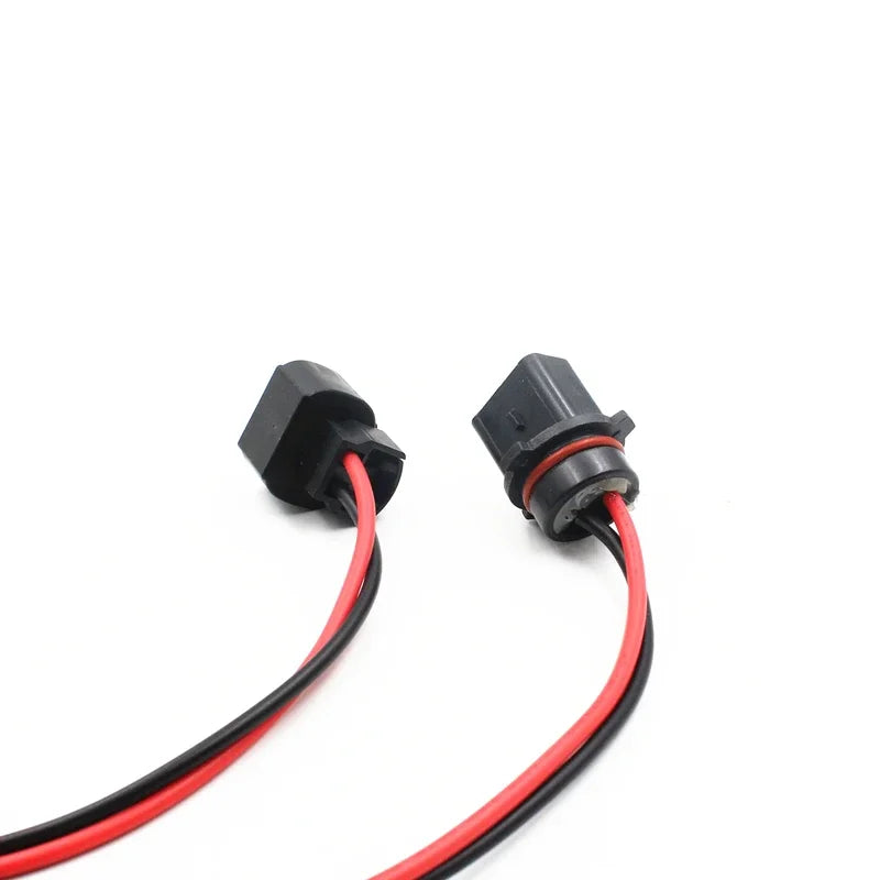 2x Car 5202/H16/2504/PSX24W Female Socket Connector Adapter To P13W Male Socket Adapters H