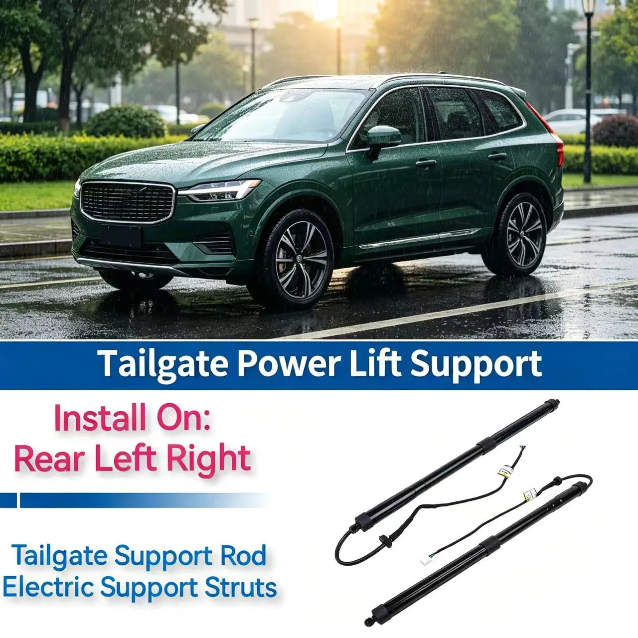 For 2019- Volvo V60 Electric Power Liftgate Support Tailgate Strut OEM：32384406 32357571 3 | AUTOKITSHOP