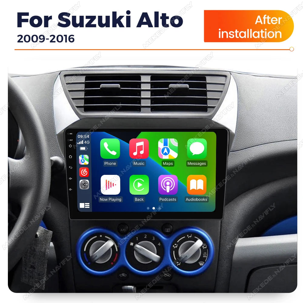 Car Radio Stereo for Suzuki Alto 2009 2010 2011 2012 2013 2014 2015 2016 Android CarPlay A | AUTOKITSHOP