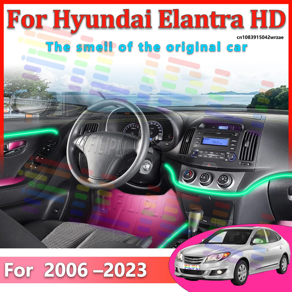 64 RGB - Neon Strip - for Hyundai - App Control - Car Interior Lighting | AUTOKITSHOP