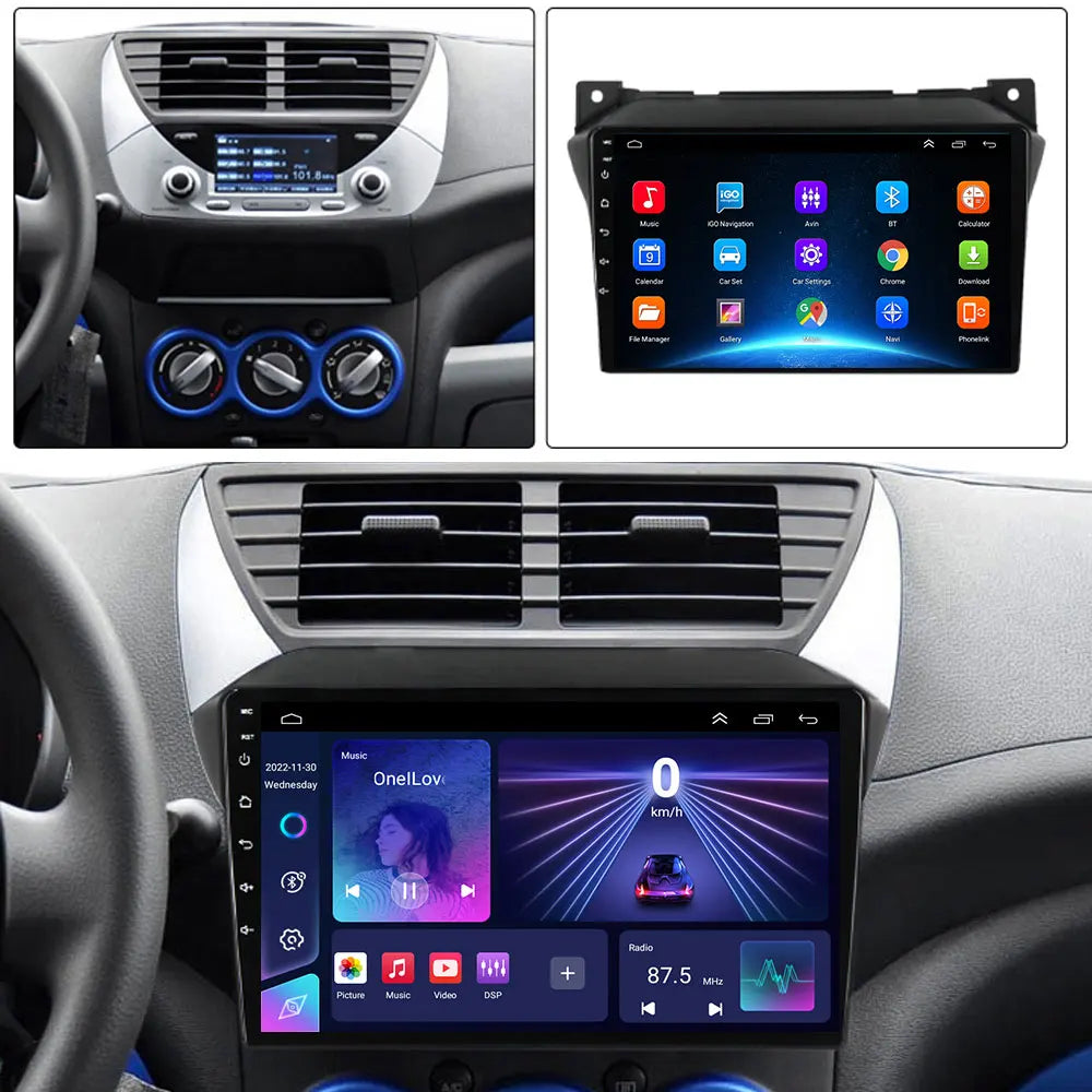 Android 12 2G+32G For Suzuki Alto 2009 2010 2011 2012 2013 2014 2015 2016 Multimedia Stere