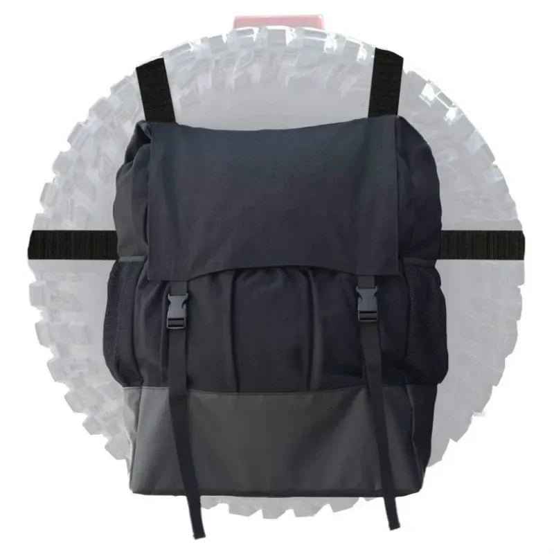 Car Spare Tire Garbage Bag Tool Storage Bag Spare Tire Hanging Bag Desert Off-road Spare Tire St - Automotive LED Light