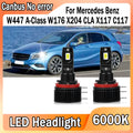 2X 28000LM 100W LED Headlight 6000K White High Beam Daytime Running Light For Mercedes Ben
