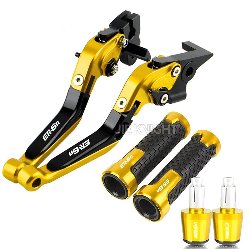 For ER6N ER-6N ER 6N 2009 2010 2011 2012 2013 2014 2015 2016 2017 Motorcycle Brake Clutch Levers - Automotive LED Light