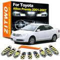 ZITWO 12Pcs LED Interior Dome Map Trunk Light Kit For Toyota Allion Premio 2001 2002 2003 2004 2 - Canbus LED Car Light