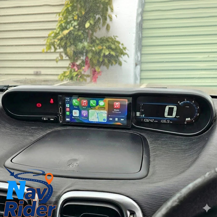 Navigation Stereo Car Multimedia Player GPS 6.86" Android 15 Screen OEM Style Without DVD  | AUTOKITSHOP