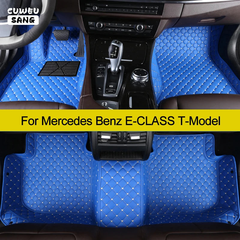 CUWEUSANG Custom Car Floor Mats For Mercedes Benz E-CLASS T-Model S211 S212 S213 Estate E3 | AUTOKITSHOP
