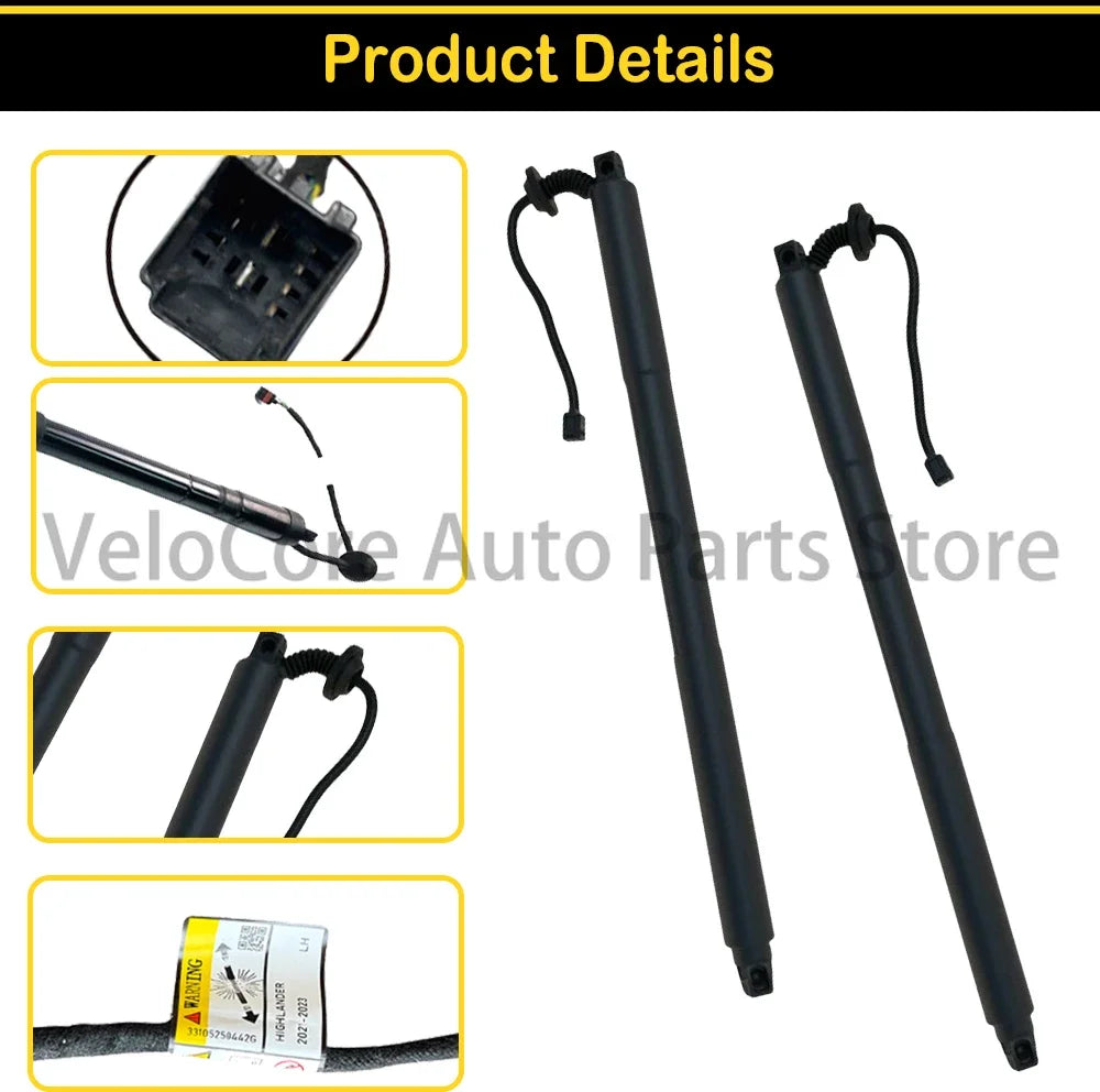 Heavy-Duty Rustproof Electric Tailgate Struts for 2016- Volvo V90 - 31385256(L)/31385257(R | AUTOKITSHOP