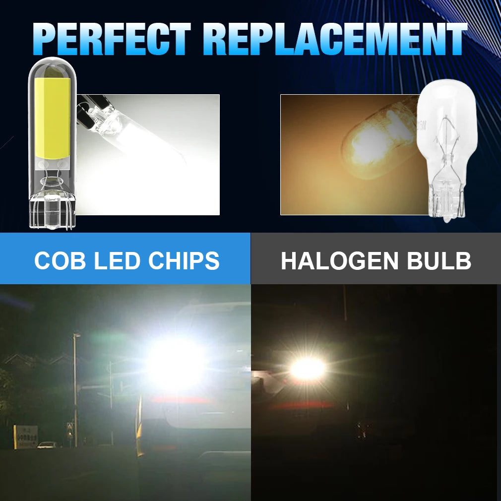 2X W16W LED T15 902 921 912 LED Car Lights Signal Bulb Reading Dome DRL Reverse Back Parki