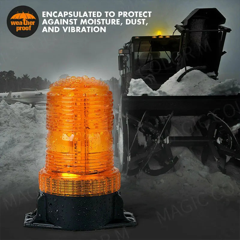 12-24V 48V 60V 80V 30 LED High Power Emergency Warning Flash Strobe Light Beacon for Forkl | AUTOKITSHOP