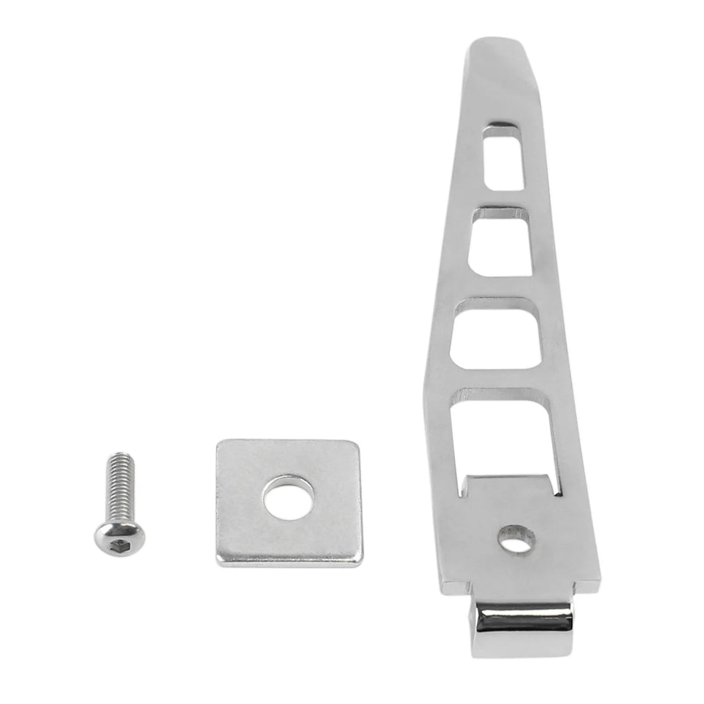 CNC Motorcycle Stand Extension Kit Chrome kickstand For Harley Dyna Low Rider Street Bob Fat Bob - Automotive LED Light