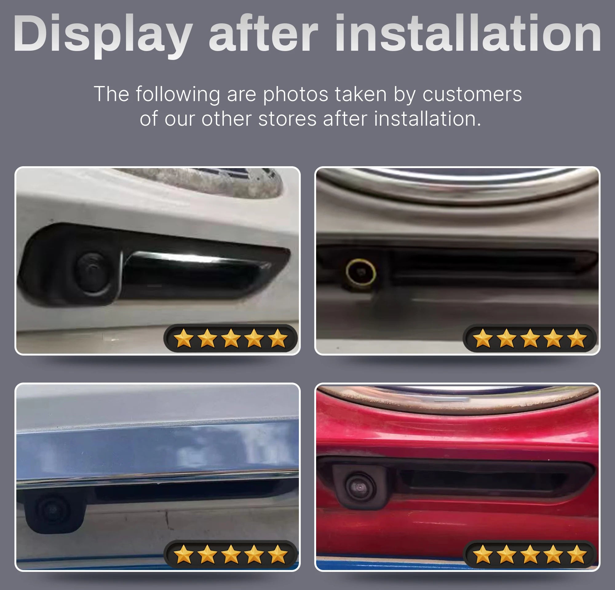 AHD 1080P 170°Trunk Handle Camera For Ford Focus 3 MK3 C MAX 2011-2014 Car Rear View Camer