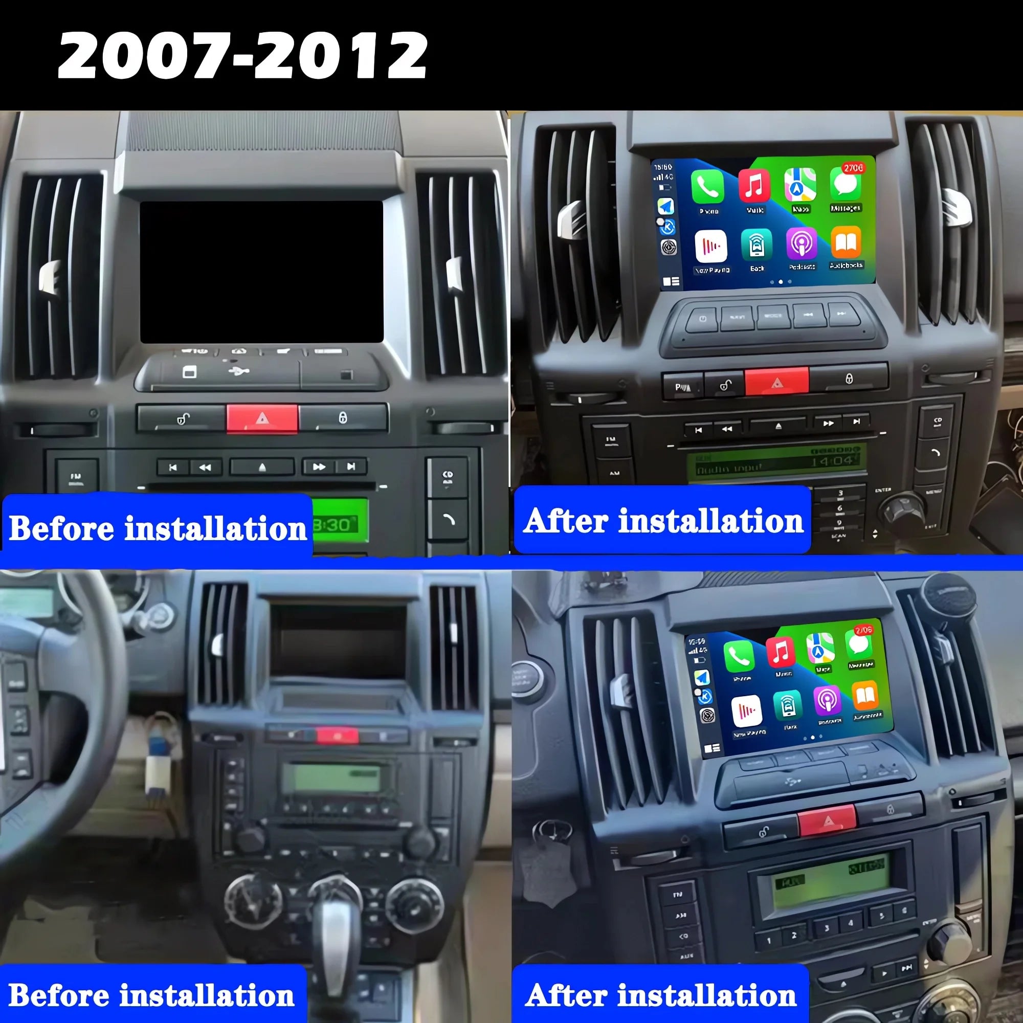 7” Android OS Auto Radio GPS Navigation For Land Rover Freelander 2 2007-2012 DSP Car Mult
