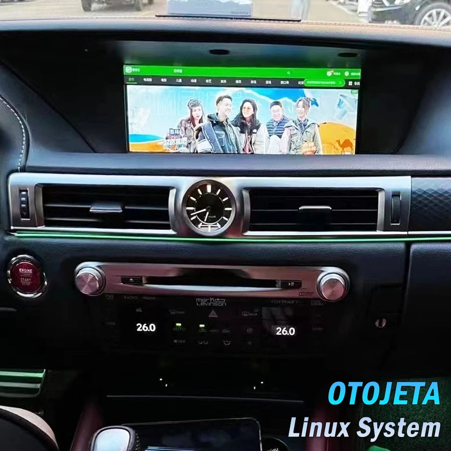 10.25inch Linux Car Radio CarPlay ForLexus gs GS200 GS250 GS300 GS350 GS450 2013-2019 Mult