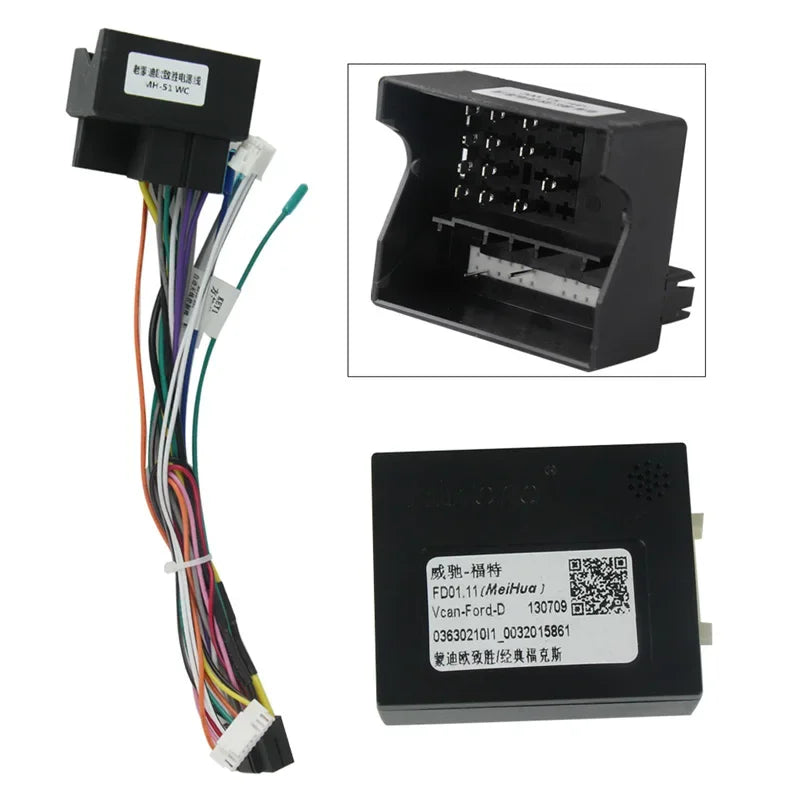 9 Inch Car Radio Stereo Panel for Ford SMAX S-MAX Black 2006 - 2015 Player Frame 2 Din Hea | AUTOKITSHOP
