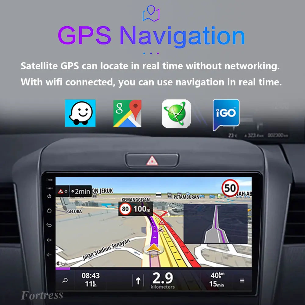 Android 16 Car Radio For Honda Freed 2 2016 - 2020 GPS DSP Wireless Carplay Auto Multimedi