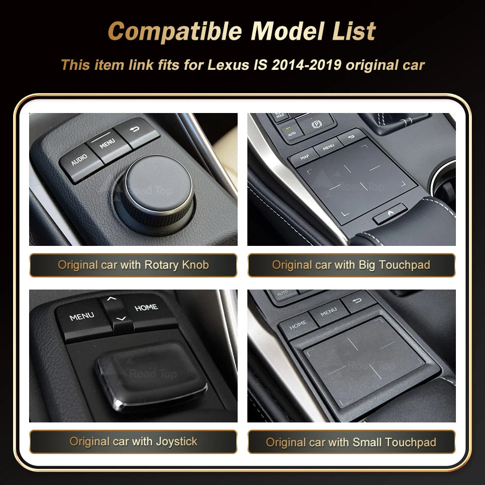 Wireless CarPlay for Lexus IS 2014-2019, with Android Auto Mirror Link AirPlay Car Play Fu