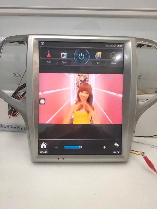 2 Din Car Multimedia Stereo For Jeep Grand Cherokee 2017 Radio Android 13 Screen 12.8inch