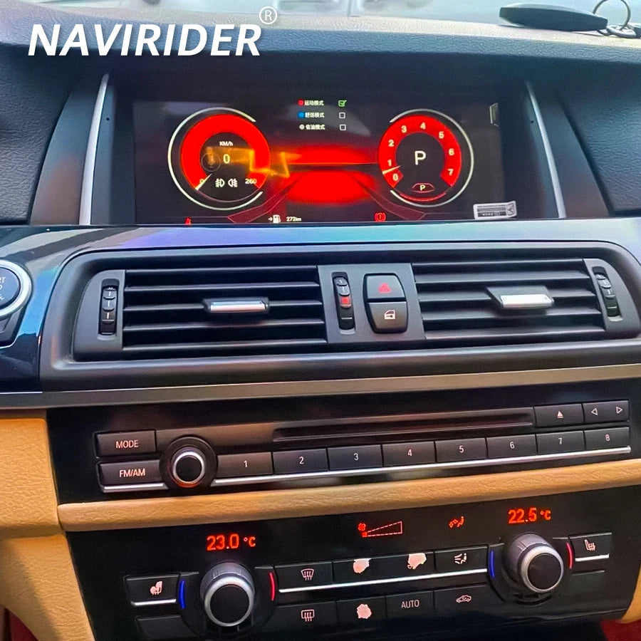Stereo DSP For Bmw 5 Series F10 F11 2011-2017 CIC NBT Navi 10.25inch Car Multimedia Video