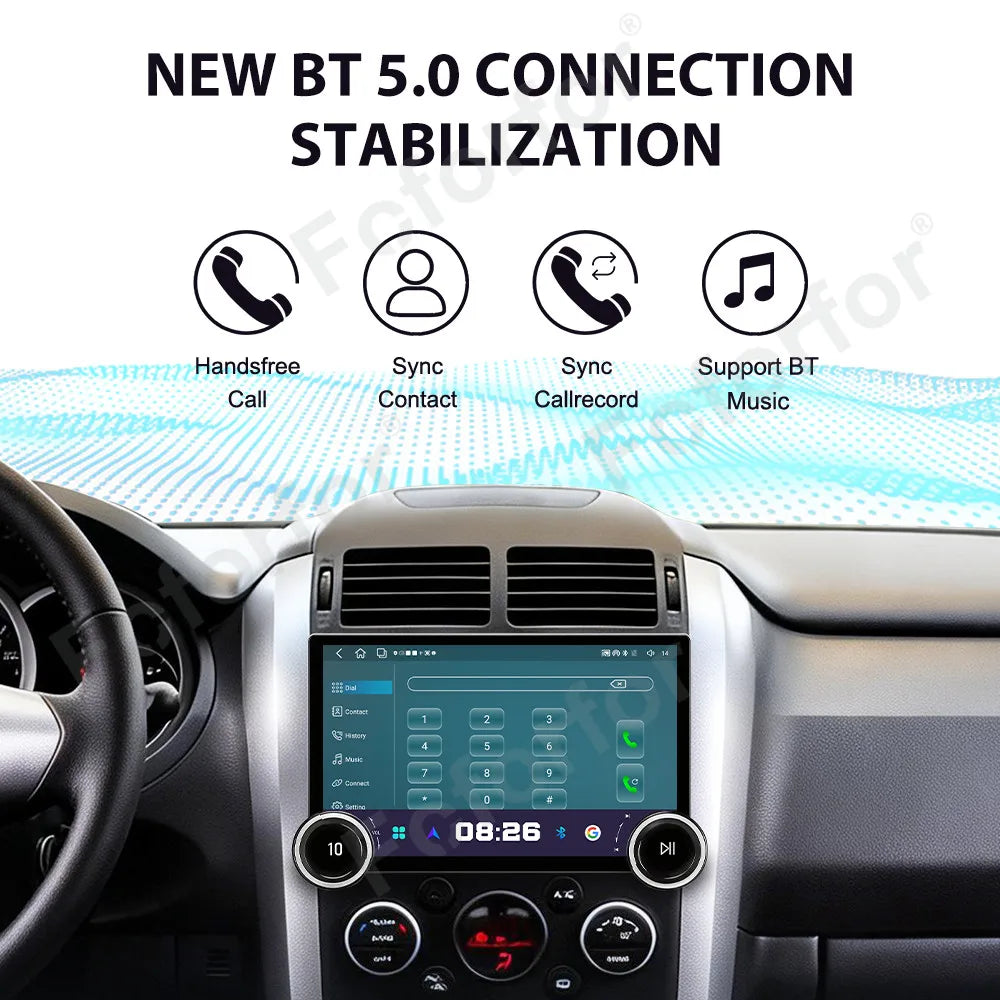 Ultra Large Full HD Touch Display 11.5 Inch Android 15 Upgraded Car GPS Media Stereo Head