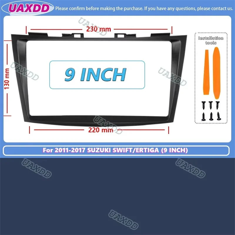 9 Inch For Suzuki SWIFT Ertiga 2011-2017 Car Radio Stereo GPS MP5 Android Player 2 Din Pan