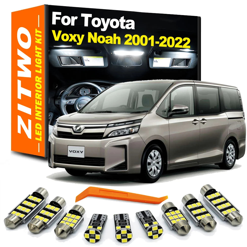 ZITWO Indoor Lamp For Toyota Voxy Noah Esquire AZR60 AZR65 ZRR70 ZRR75 ZRR80 ZWR for Toyota ZWR80 ZRR80 AZR65 2001-2021