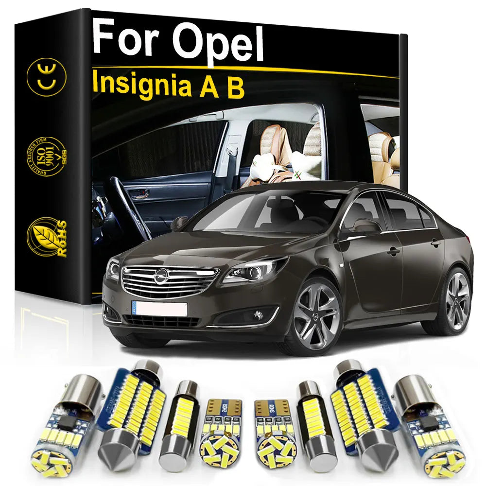 LED Interior Light Kit for Opel Insignia A B Sport Tourer - Canbus Error-Free Bulbs | AUTOKITSHOP