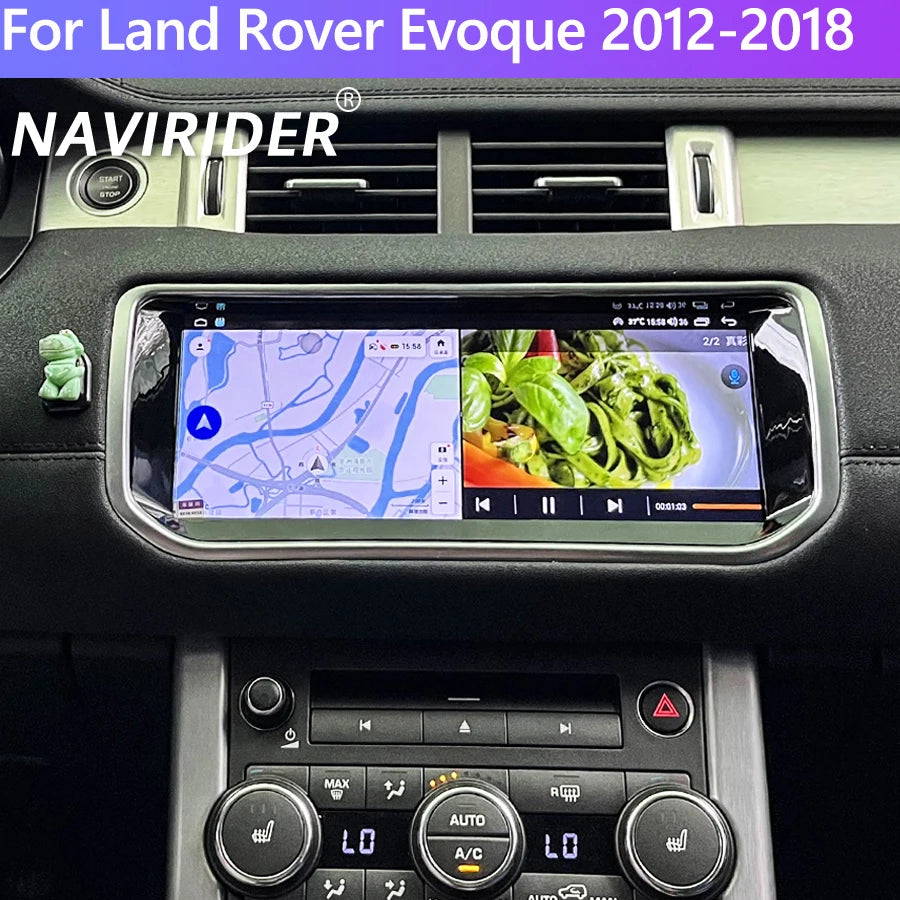 GPS Navi CarPlay Qled Screen For Land Rover Evoque 2012-2018 Bluetooth Android 15 Stereo 1