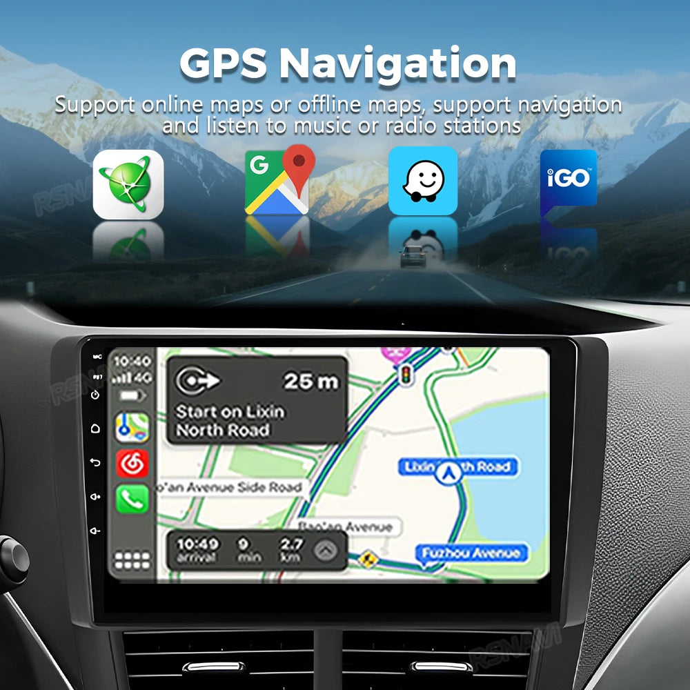 Android 16 For Subaru Forester 3 SH 2007 - 2013 Impreza GH 2007-2011 Android Car Radio Mul