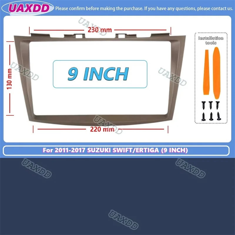 9 Inch For Suzuki SWIFT Ertiga 2011-2017 Car Radio Stereo GPS MP5 Android Player 2 Din Pan