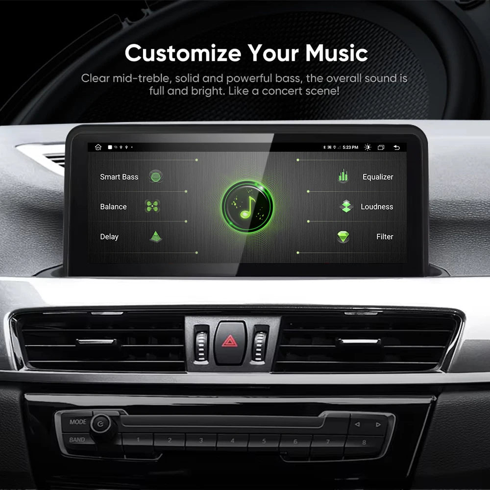 10.25inch Android For BMW X1 F48 2016 2017 2018 NBT EVO System Car Video Multimedia Player