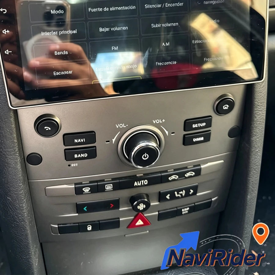 Black Gray Color OEM Style Car Video Player Control Panel Control After Market Android Scr